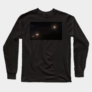 mars sun rays Long Sleeve T-Shirt